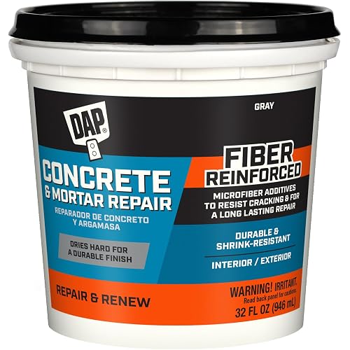 DAP Concrete and Mortar Repair, Gray, 32 oz (7079834611)