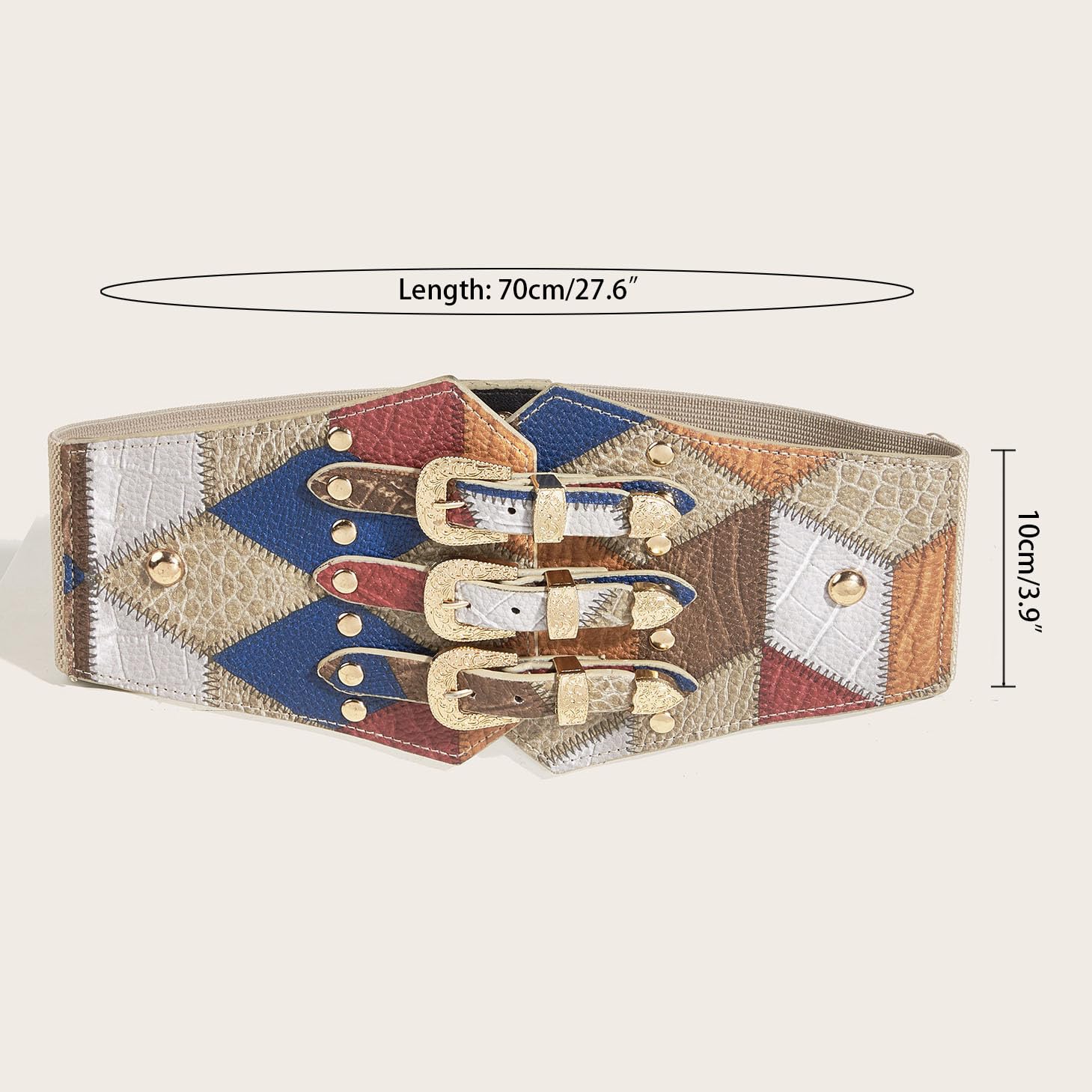 Holibanna Fashion Pu Women's Belt Waist Belt for Dresses Jeans Casual Outfits Adjustable Leather for Formal Events