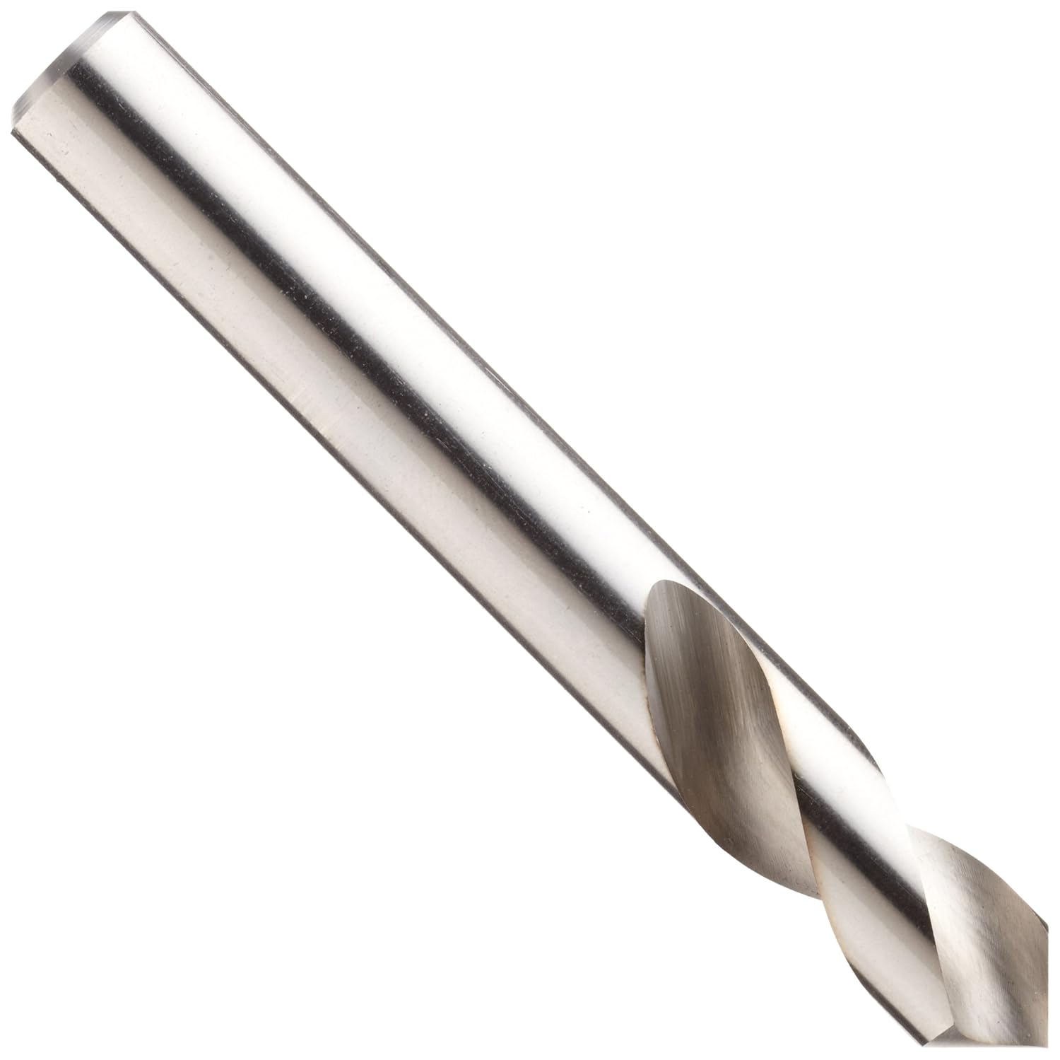 Chicago Latrobe 90SPS High-Speed Steel Short Length Spotting Drill Bit, Uncoated (Bright), Round Shank, 118 Degree Conventional Point, 5/8" Size
