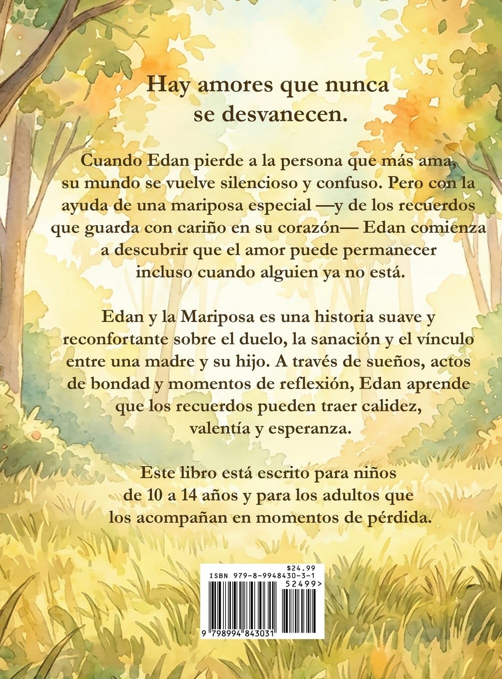 Edan y la Mariposa (Spanish Edition)