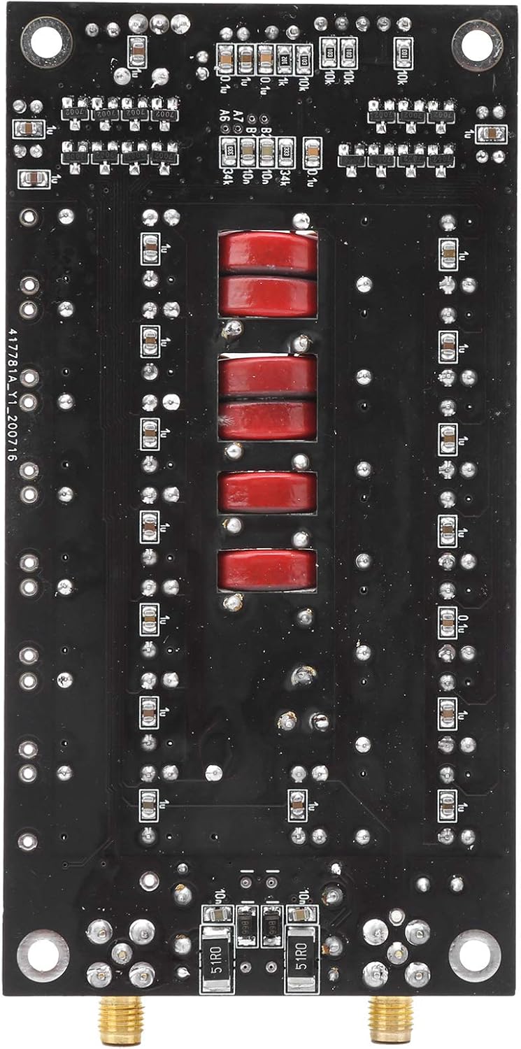 Antenna Tuner Board ATU 100 Finished Version with Screen and Tester Components - 400mA Operating Current - 1.6mm Double Sided PCB - Inductance Range 0.05uh to 8.53uh