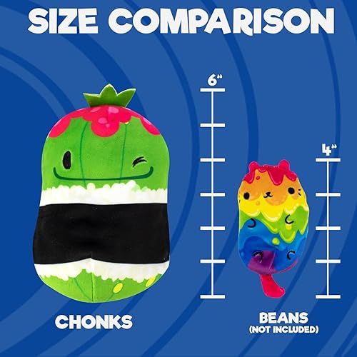 Miniatura 2 de Cats vs Pickles Chonk Pickle Maki - Peluche relleno de 6pulgadas Colecciónalos como mascotas de escritorio, juguetes para ansiedad o juguetes