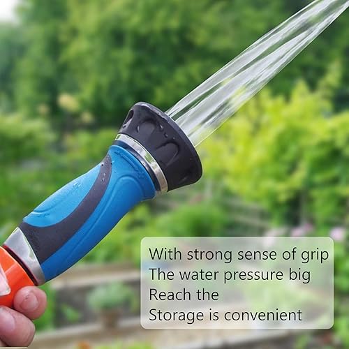 Miniatura 3 de BORDSTRACT Pulverizador de riego, boquilla de alta presión, metal y caucho, 3/4 pulgadas NPT, 2 puertos, tipo América, cuidado de jardín y césped