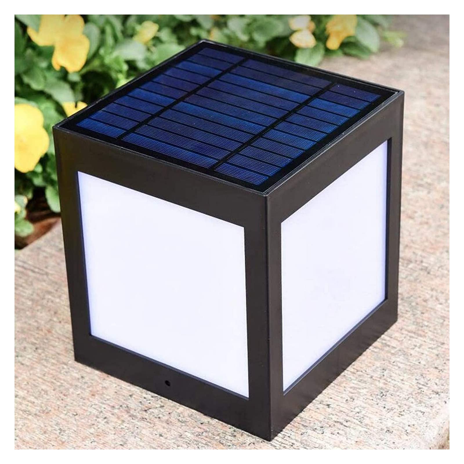VDOQTLJT Courtyard Light Solar Post Lamp Outdoor Fence Gate Pillar Column Lights Wall Waterproof Patio Garden Villa Street Decor