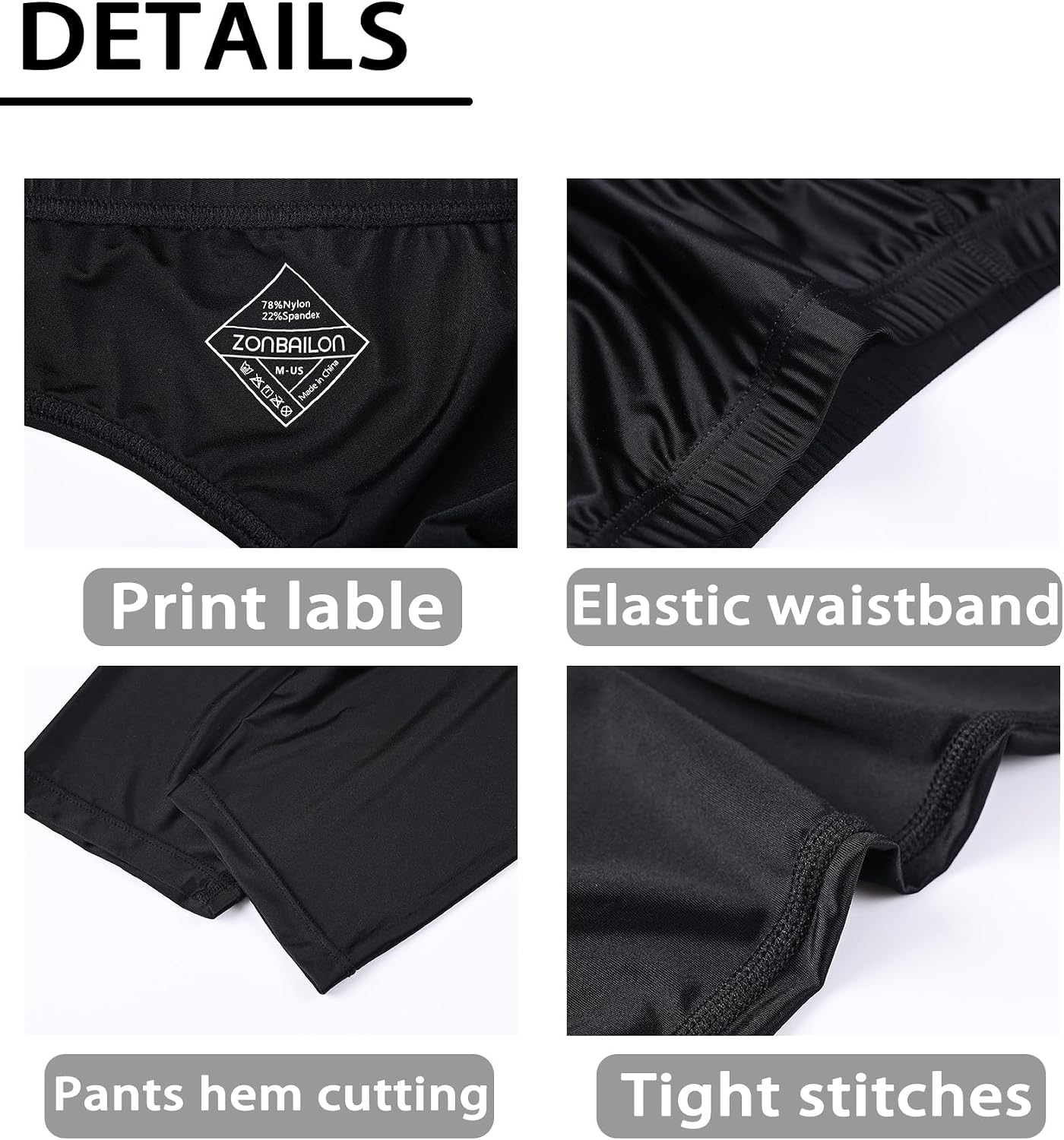 JINSHI Men’s Open Front Thermal Underwear Bottoms Male Glossy Slim Fit Long Johns Tights Compression Pants S-2XL