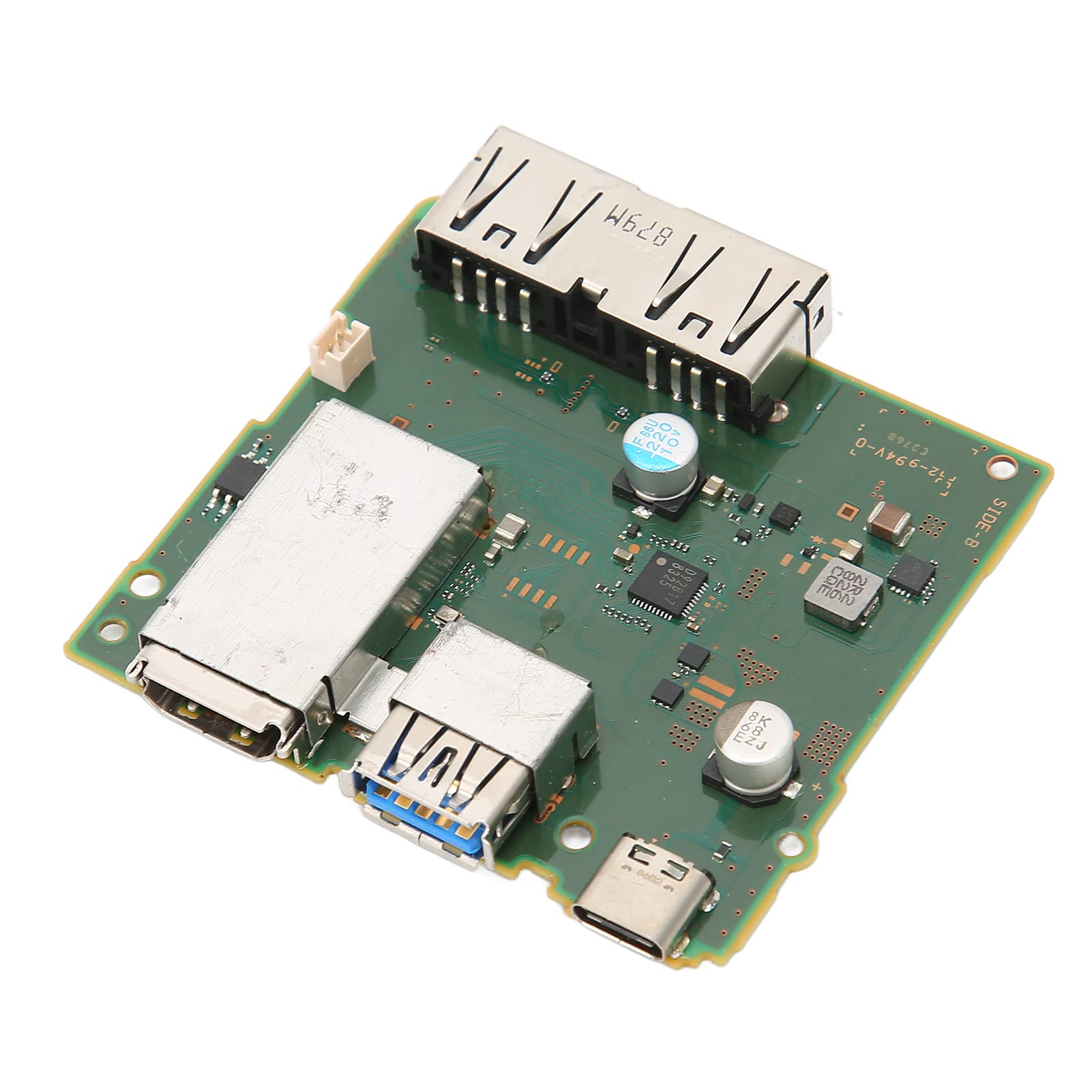 AMONIDA Placa de Circuito de EstacióN de Acoplamiento, Interfaz Multimedia HD Premium para Interruptor N, Reemplazo Ideal con Múltiples Puertos - 1 Paquete