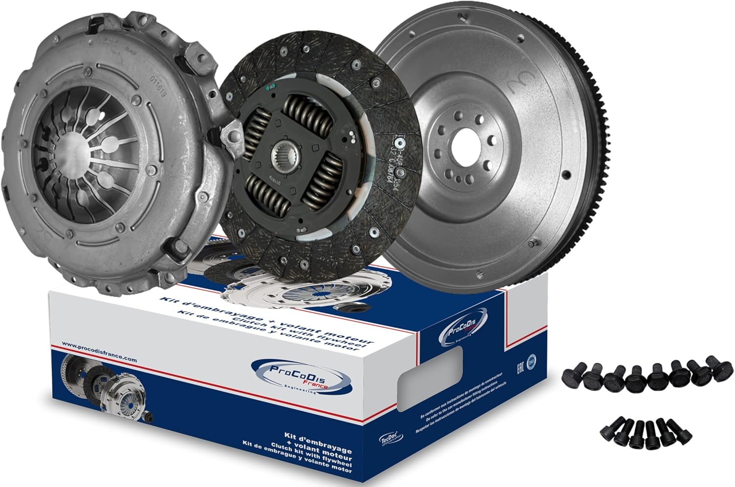 Procodis France KTV010SB Kit Embrayage, 4 Pièces