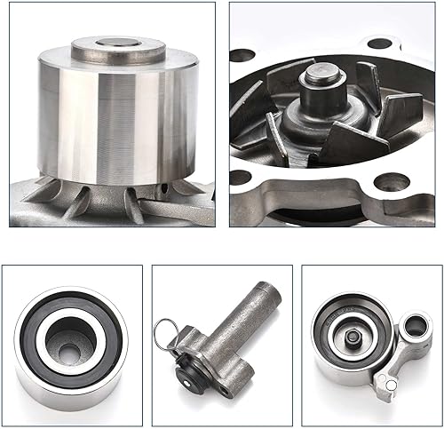Miniatura 5 de Nakuuly Kit de correa de distribución con bomba de agua compatible con Toyota 1996-2002 4Runner 1995-1998 T100 1995-04 Tacoma 2000-2004 Tundra 3.4L
