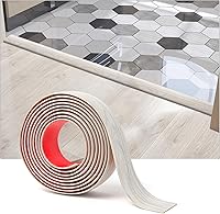 Vista 14 de Art3d Tira de Transición de Vinilo Autoadhesiva para Pisos, Tira de Piso Laminado, Tira Divisoria Plana para Pisos para Unir Espacios entre Pisos