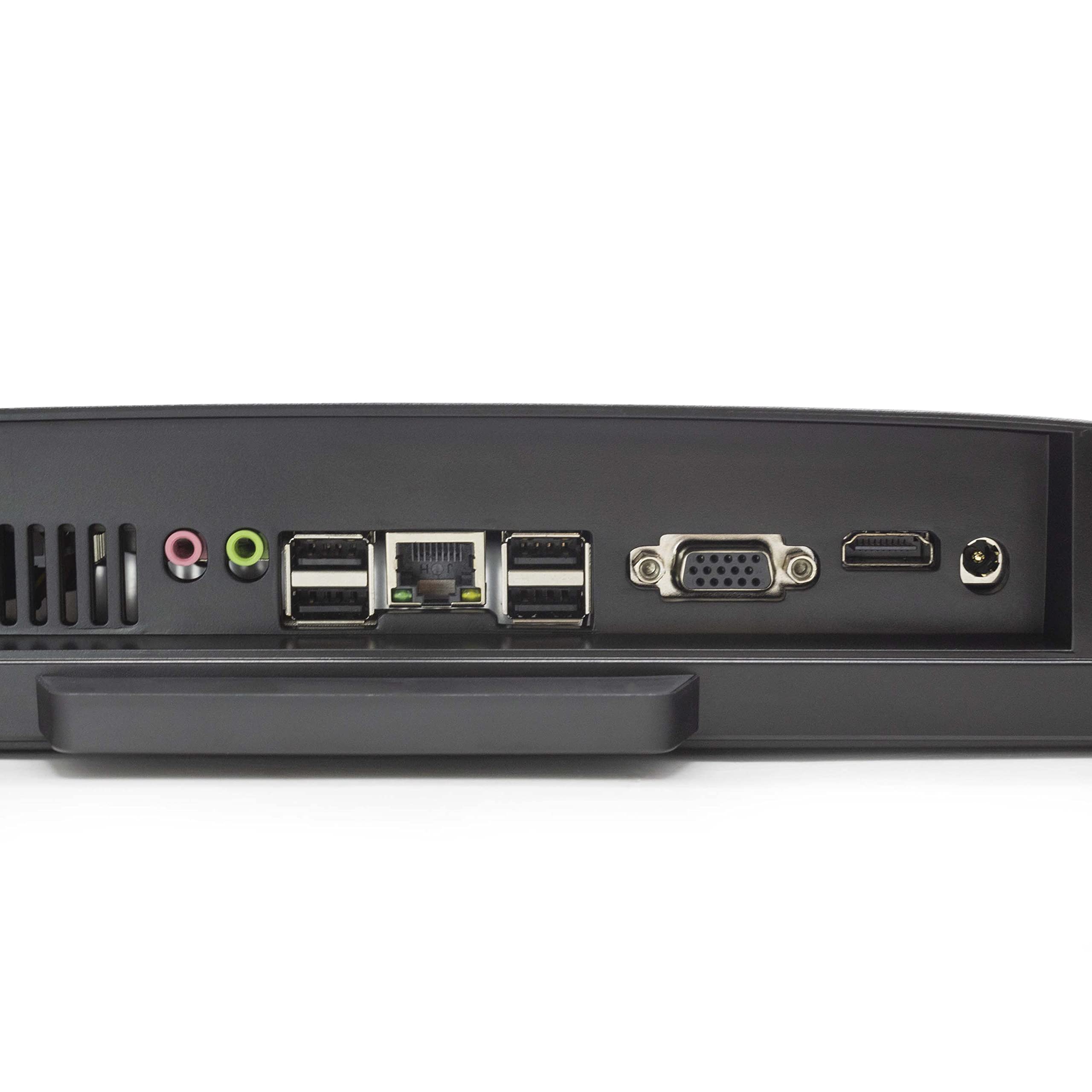 SIMPLETEK PC All in One Core i5 Fino 3.10GHz 8GB SSD 480GB | 22" Full HD Windows 10 Pro | Webcam integrata VGA HDMI WiFi5 Computer Aio Fisso Casa Lavoro