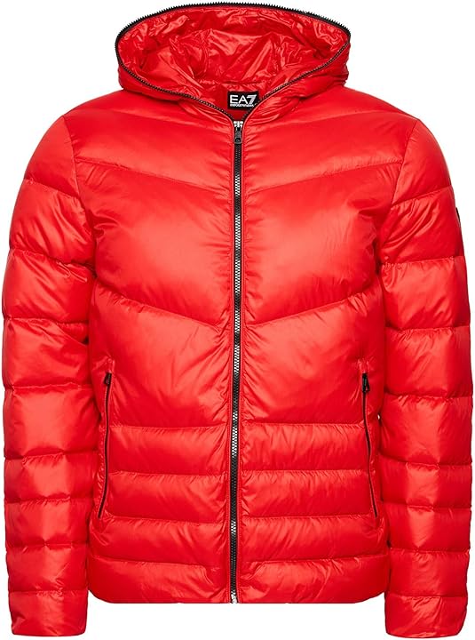 Emporio armani piumino da uomo con cappuccio taglia L 6HPB15 Pnr4z