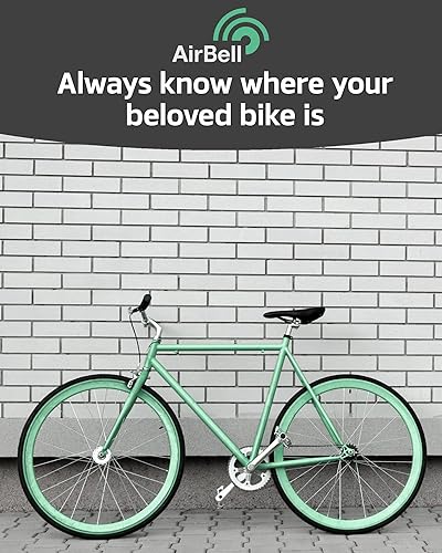 Miniatura 5 de AIRBELL Timbre de bicicleta para Apple AirTag Soporte oculto en la campana Bicicleta antirrobo Aprobado por carretera Herramienta incluida
