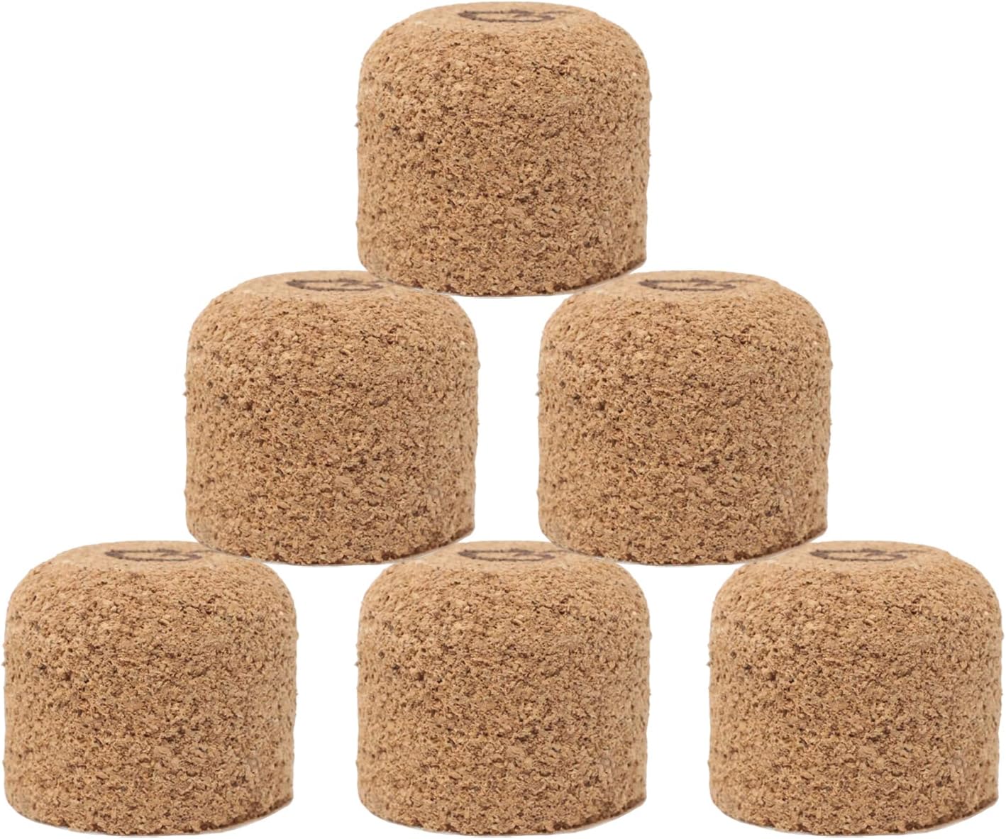 Honbay 6PCS Tobacco Pipe Cleaning Tool Cork Pipe Knockers with Adhesive Bottom for Outdoor and Indoors Ash Tray