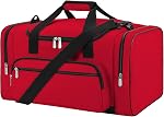 Sports Duffel sac 20 inch pour Gym Voyage, Noir 40L, Multi poche, Sac àuffle de semaine, Voyage, entraînement, formation