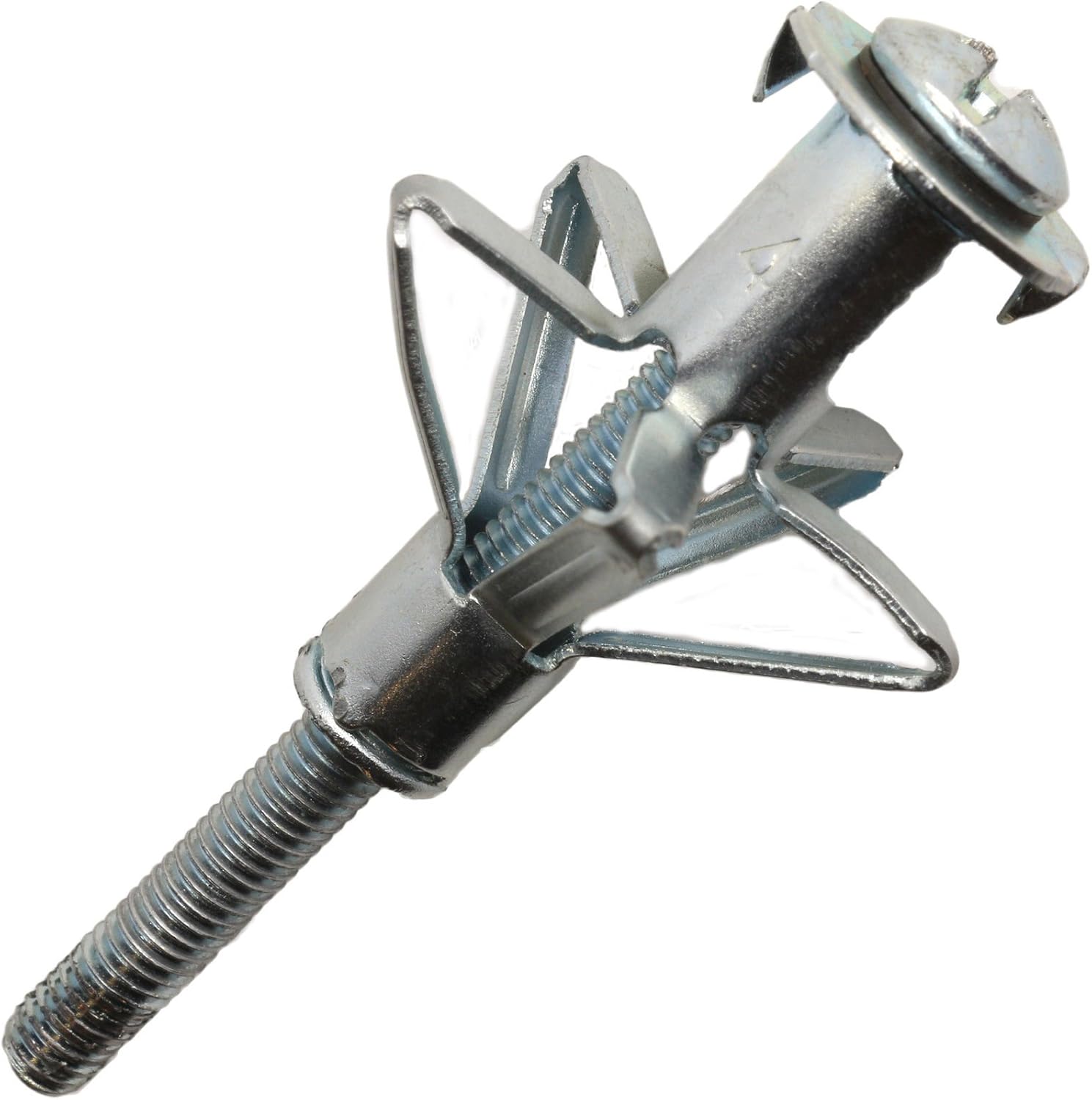 100x Heavy Duty Hollow Wall Anchors (M5 x 52mm) Metal Cavity