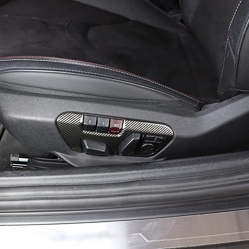 Miniatura 5 de Cubierta de panel de botón de ajuste de asiento para Toyota Supra GR A90 A91 MK5 2018-2022, cubierta de panel de interruptor de botón de ajuste de
