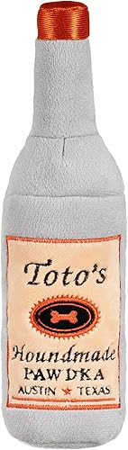 Toto's - Juguete de peluche chirriante y arrugado para perros, divertidos regalos para perros medianos, pequeños y grandes, bonitos juguetes de