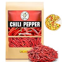 Vista 10 de Yimi Chiles de chile secos, 10.7 onzas, chiles rojos secos enteros de primera calidad, calor caliente picante, ideal para recetas mexicanas