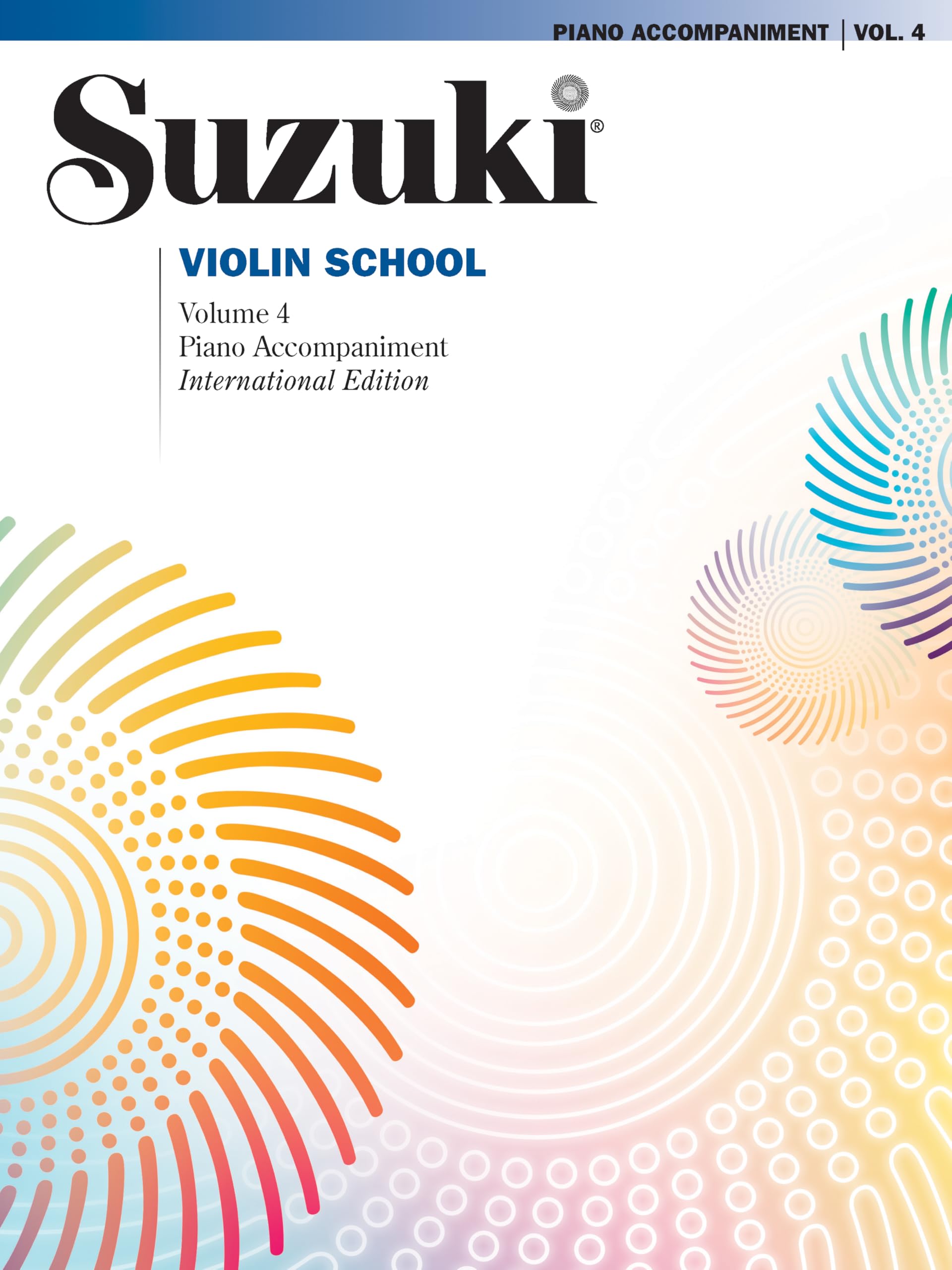 Suzuki Violin School, Vol 4: Piano Acc.