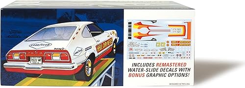 Vista 16 de AMT Round 2 1967 Ford Mustang GT Fastback Kit de modelos a escala 1:25, cromo (AMT1241)