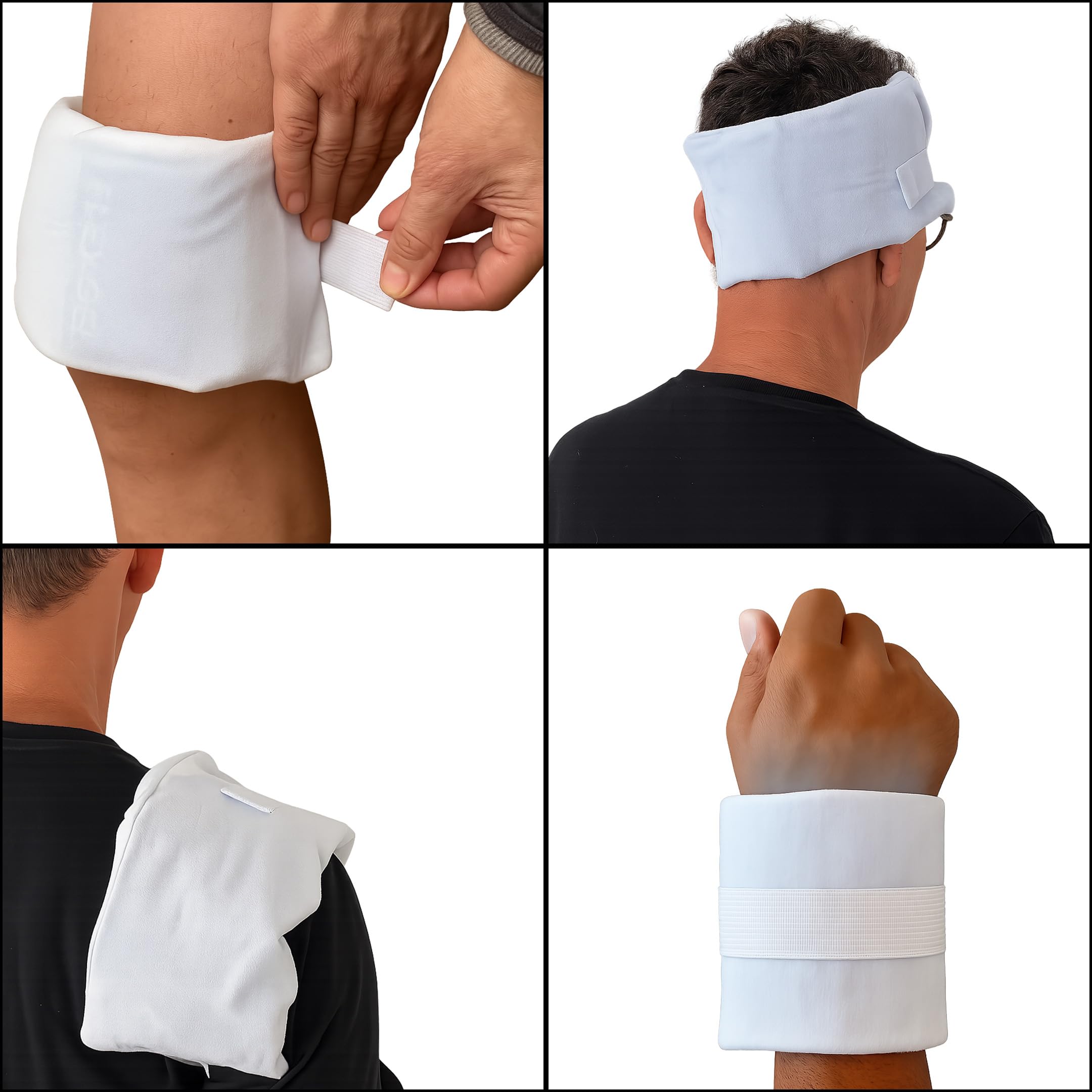 OnFarma FARMA ICE GHIACCIO IN BUSTA ISTANTANEO 20 PEZZI + TASCA PORTAGHIACCIO, Ghiaccio secco Sintetico per Traumi, Sport e Crioterapia, Pronto Uso.