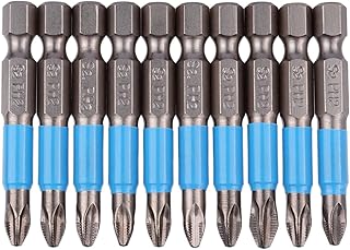 Wolfride Phillips Head Drill Bit Magnetic Phillips Head Screwdriver Bits PH2 Bit Set - 50mm (10PCS)