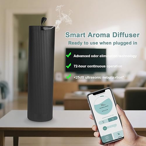 Miniatura 2 de Kit de iniciación de difusor de aroma, difusor de aceite esencial sin agua para el hogar, difusor de aire para habitación grande, máquina de aire de