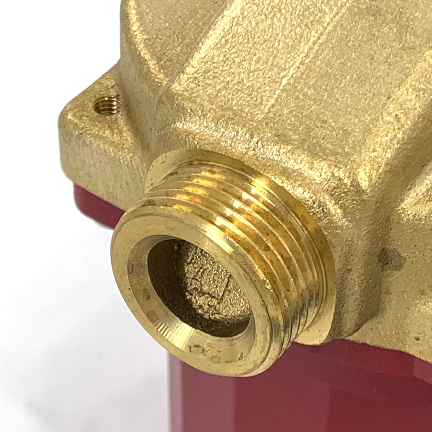 UP15-18B5 59896114 Circulator Pump 115V, 1/25 HP, 1/2" Sweat End Open System Circulator, Bronze Recirculating Pump, Hot Water Circulator, Compatible with Grund-fos,Red