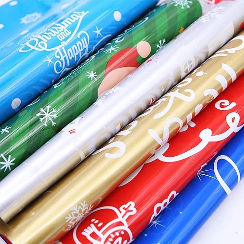 Miniatura 4 de 30 bolsas de regalo de Navidad, bolsas grandes para golosinas navideñas, bolsas de envoltura de regalos, bolsas de regalo con patrón de copos de