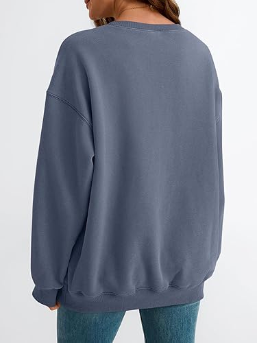 Miniatura 4 de EFAN Sudaderas de gran tamaño para mujer, cuello redondo, sudaderas con capucha y2k, trajes de moda de otoño, para adolescentes, niñas, lindo suéter