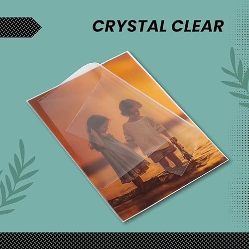 Miniatura 3 de Fundas para fotografías de 5 x 7 pulgadas (100 unidades) - Fundas transparentes para fotos, impresiones y postales, protectores de fotos de plástico