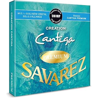 Strings for Classic Guitar Creation Cantiga Premium Set High Tension
