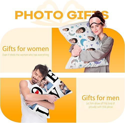 Miniatura 5 de Funda de almohada personalizada con fotos para mamá, funda de almohada personalizada de 3 fotos, fundas de almohada decorativas personalizadas,