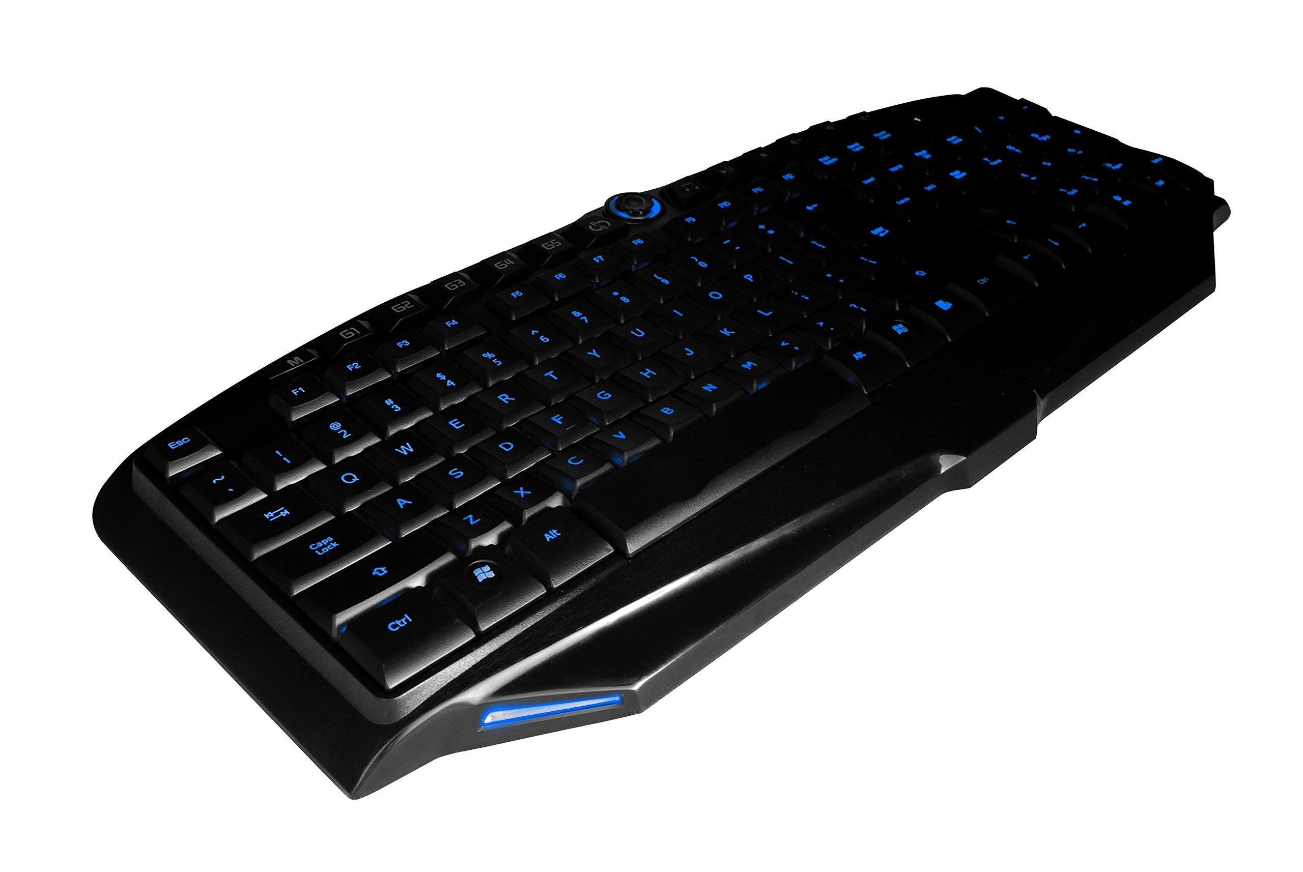 Zalman ZM-K400G LED Backlit Gaming Keyboard with 5+7 Programmable Keys