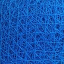 AMZ Sports Nets Cricket Batting Practice Net Regular Training Netting for Outdoor Backyard Ground Sports (1.5mm Thickness) (Blue, 10Ft. X 80 Ft.) gallery image