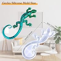 Vista 51 de 3D Hummingbird Silicone Mold Animal Resin Mold Bird Statue Making Epoxy Mould DIY Craft Casting Mold for Gift Home Office Wall Hanging Decor