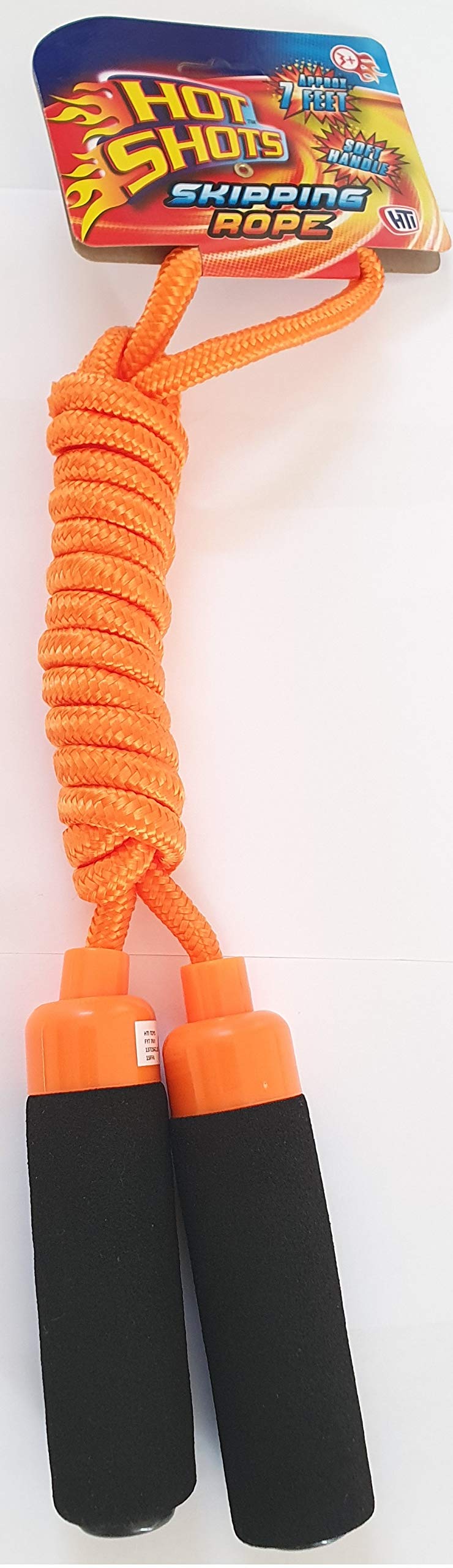 HTI Fun Sport 7ft Skipping Rope | Fantastic Children's Fitness Toy Great For Kids Exercise & Gymnastics (ORANGE)