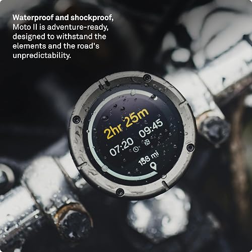 Beeline Moto II Traqueur GPS de Moto Nouvelle génération | Design Compact, Construction étanche, Affichage Simple et Batterie de 14 Heures | GPS de Moto adapté aux Gants, Parfait pour L'Aventure et - 6