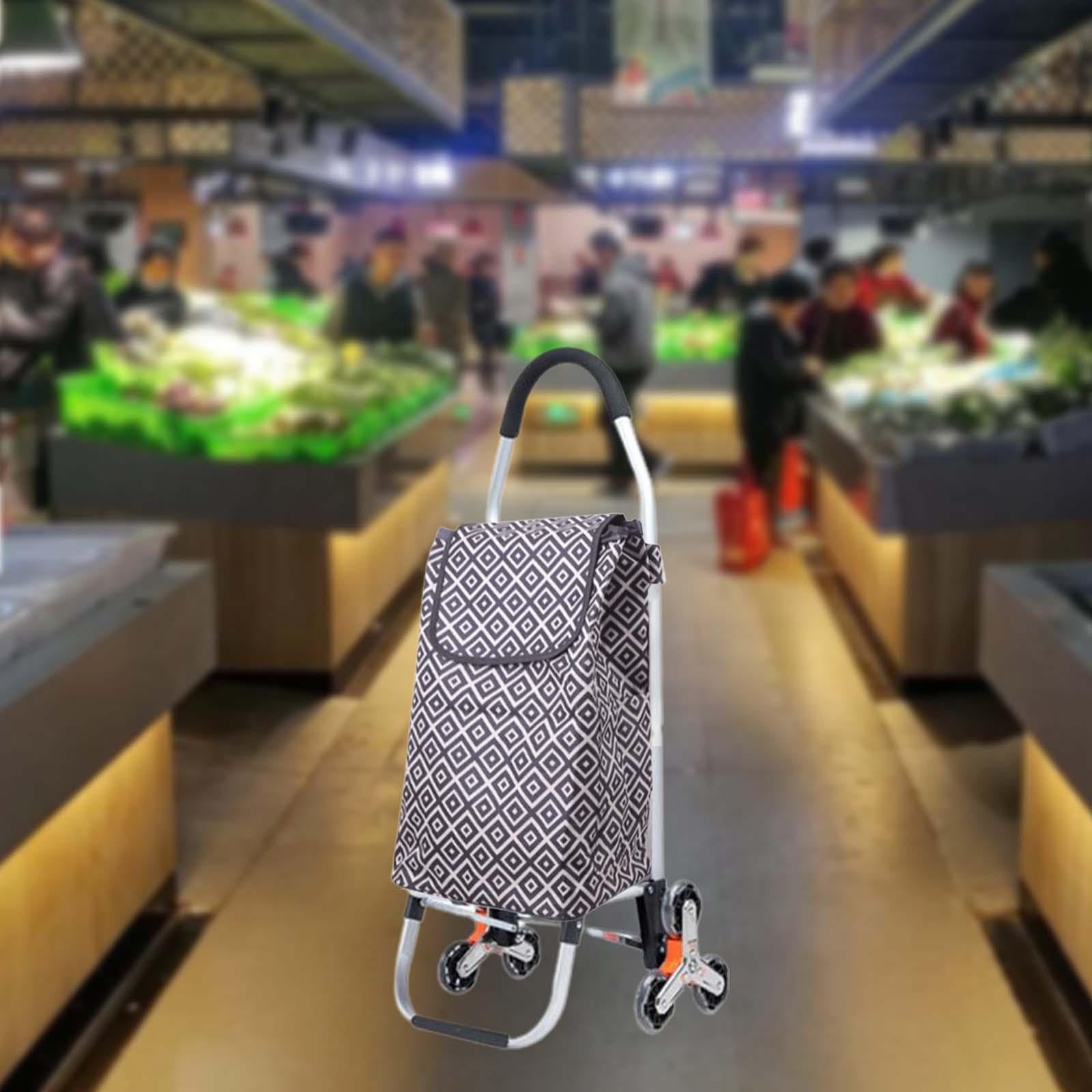 Sharplace Sac de Remplacement pour Chariot de Courses - Épais en Tissu Oxford, Portable pour la Cuisine