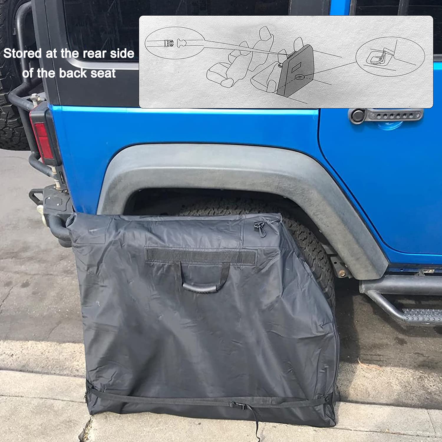 Freedom Panel Hard Top Storage Bag Carrying Case with Grab Handle Fits