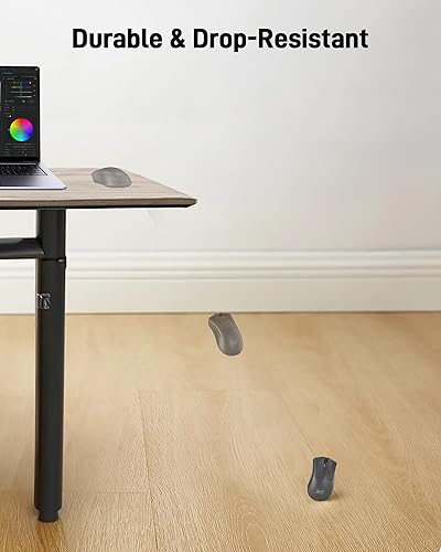 Miniatura 8 de acer Mouse inalámbrico, mouse de computadora de 1200 DPI para computadora portátil con receptor USB A de 2.4 GHz, 5 botones compatibles con Windows,