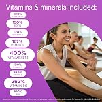 One A Day Multivitamin for Women - Daily Vitamins For Women-Womens Multivitamin With Vitamin A, Vitamin C, Vitamin D, and Zinc for Immune Support, Vitamin E, B12, Biotin, Calcium, Iron, 250 Tablets