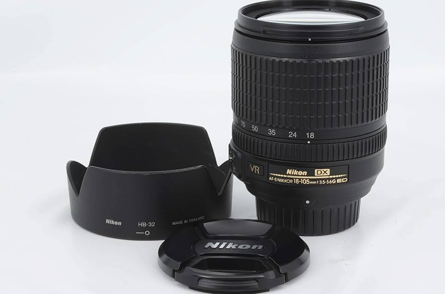動作品 Nikon AF-S Nikkor 18-105mm F3.5-5.6G Nikon 18-105mm f/3.5-5.6 AF-S DX VR ED Nikkor Lens for Nikon