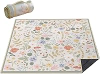 Vista 10 de Mantas de picnic impermeables plegables extra grandes, 80 x 80 pulgadas, manta de playa al aire libre, impermeable, a prueba de arena, 3 capas