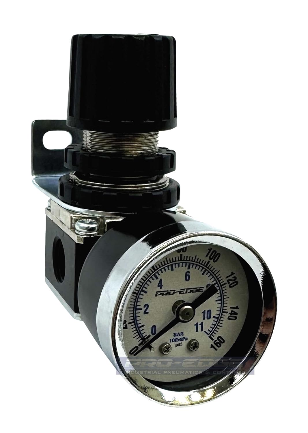 1" NPT, Heavy Duty High Flow THB Compressed Air Pressure Regulator, Gauge & Bracket Included, 180 CFM (7-215 PSI)