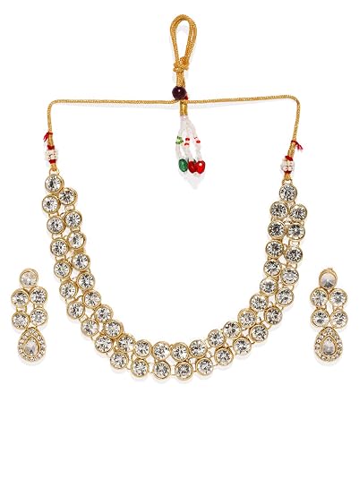 Buy Zaveri Pearls Gold Tone Ethnic 