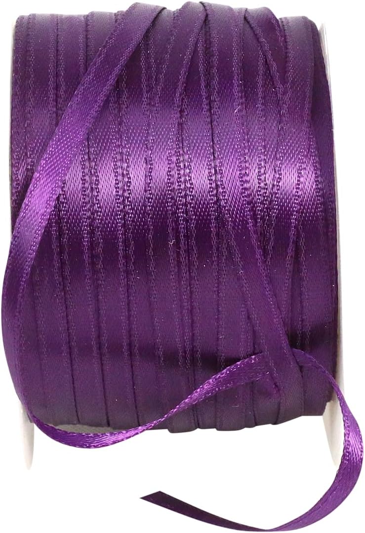 Reliant Ribbon 4950-910-18C Ribbon, 1/8 Inch X 100 Yards, Plum