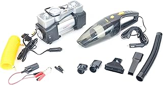 Superdrive Generic 2 Cylinder Air Compressor + Car Vacuum Cleaner - 120 Watt
