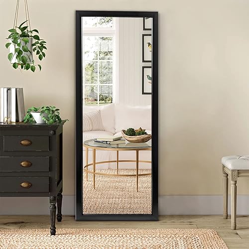 Miniatura 2 de MIRUO Espejo de pared para colgar sobre la puerta, espejo de pared con marco de poliestireno para baño, dormitorio, sala de estar, dormitorio y más