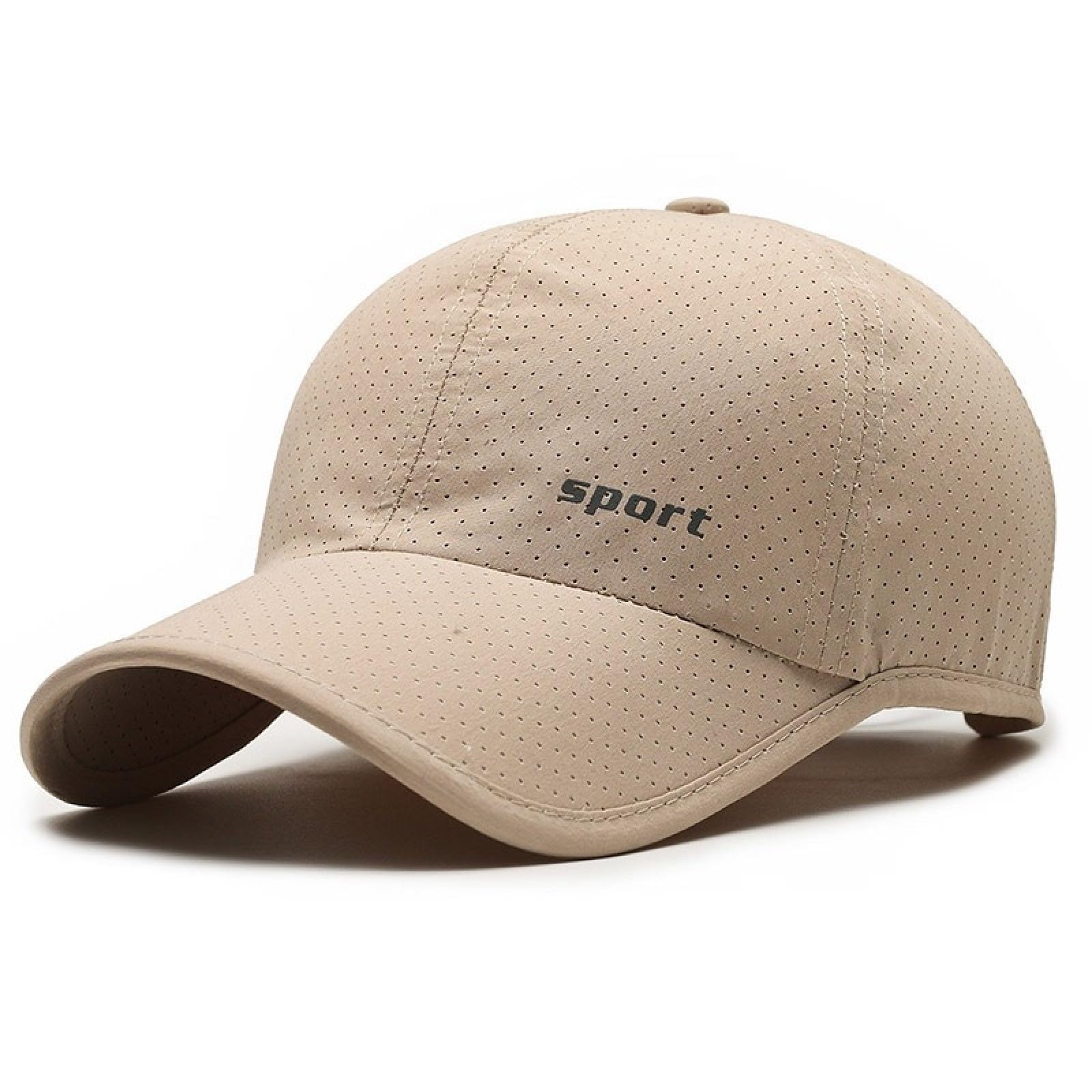 HaloHorus Curved Snapback Trucker Hat for Men Women, Adjustable Mesh Athletics Baseball Cap for Running, Fishing, Workout, Dfb-khaki, One Size — image 1